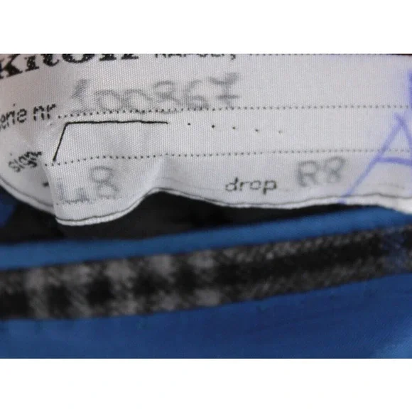 Kiton Sport Coat Size 48 38R US Black Gray & Blue Plaid Vicuna/Cashmere/Silk - Picture 10 of 10